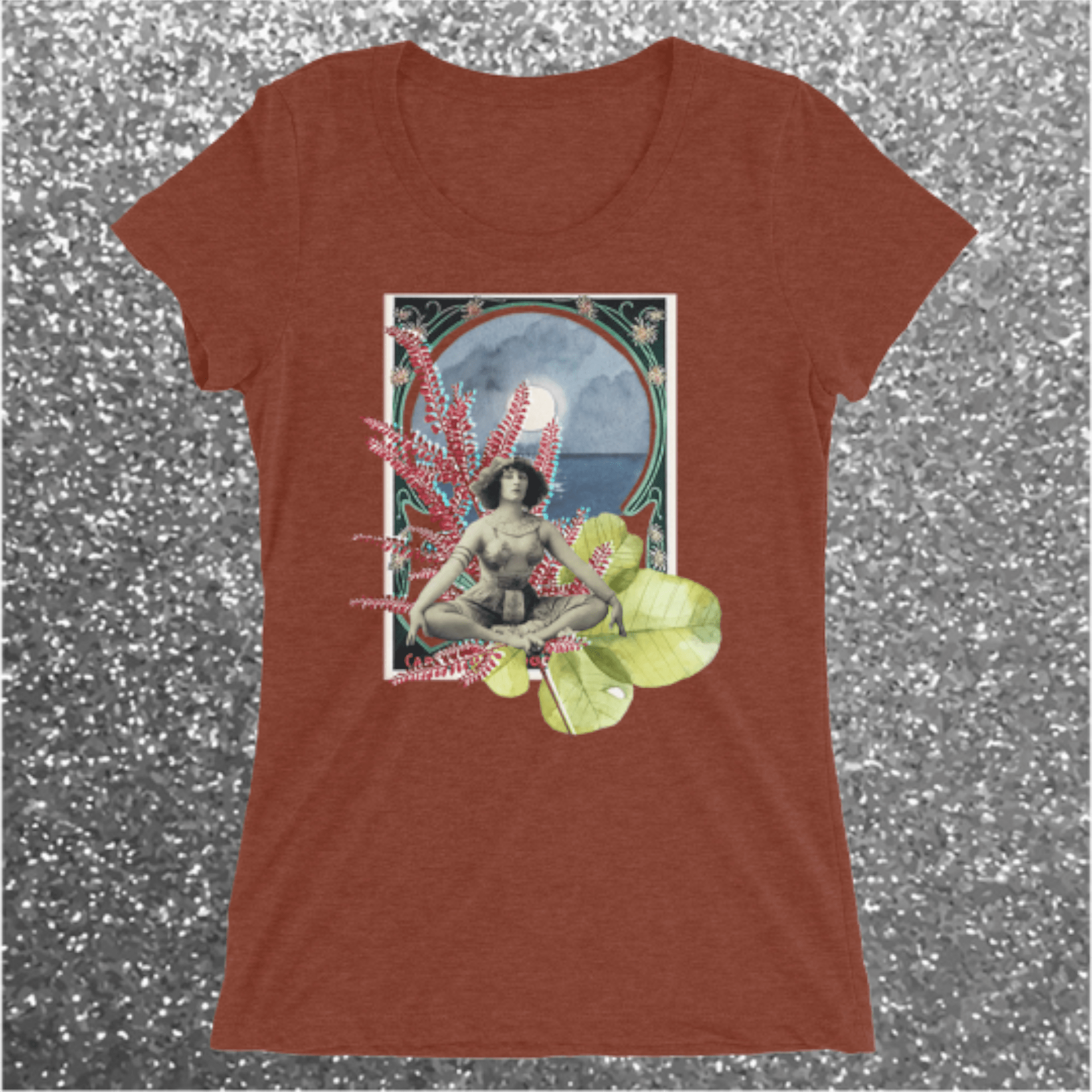 August Valentine Womens M-2 Limited Edition Fitted Graphic T Shirt - Image 3