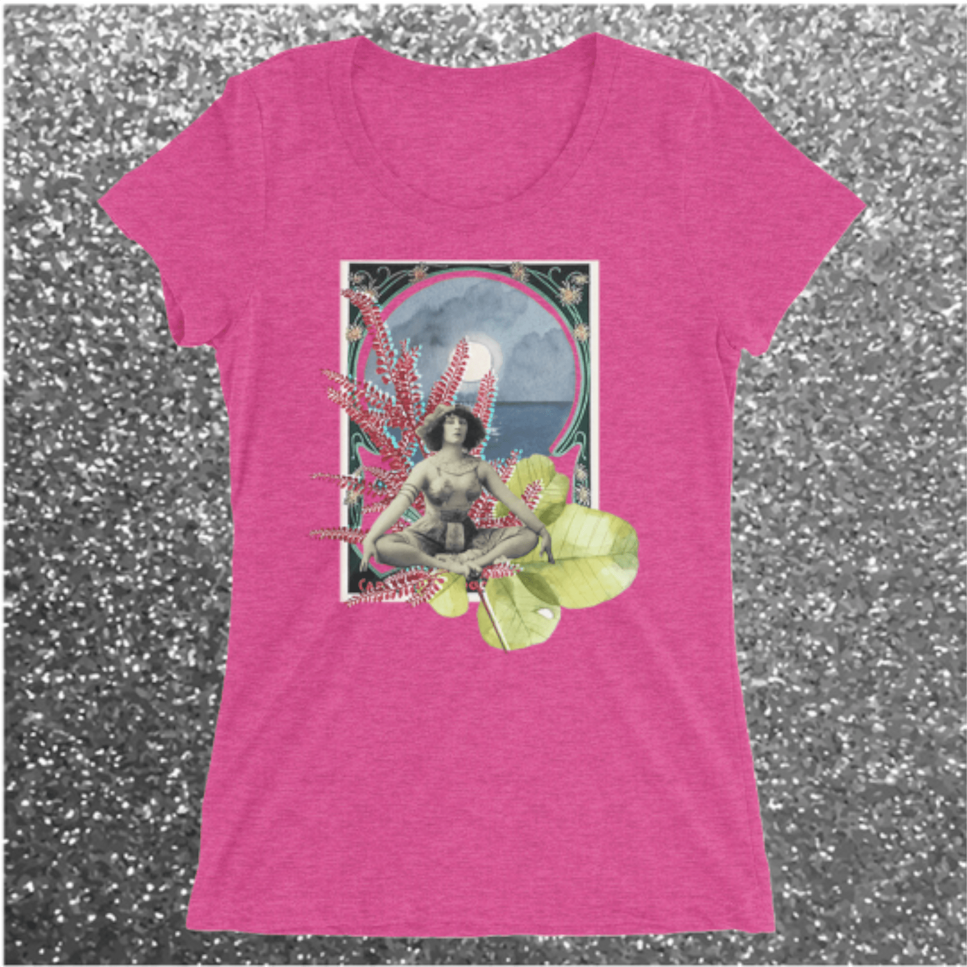 August Valentine Womens M-2 Limited Edition Fitted Graphic T Shirt - Image 7