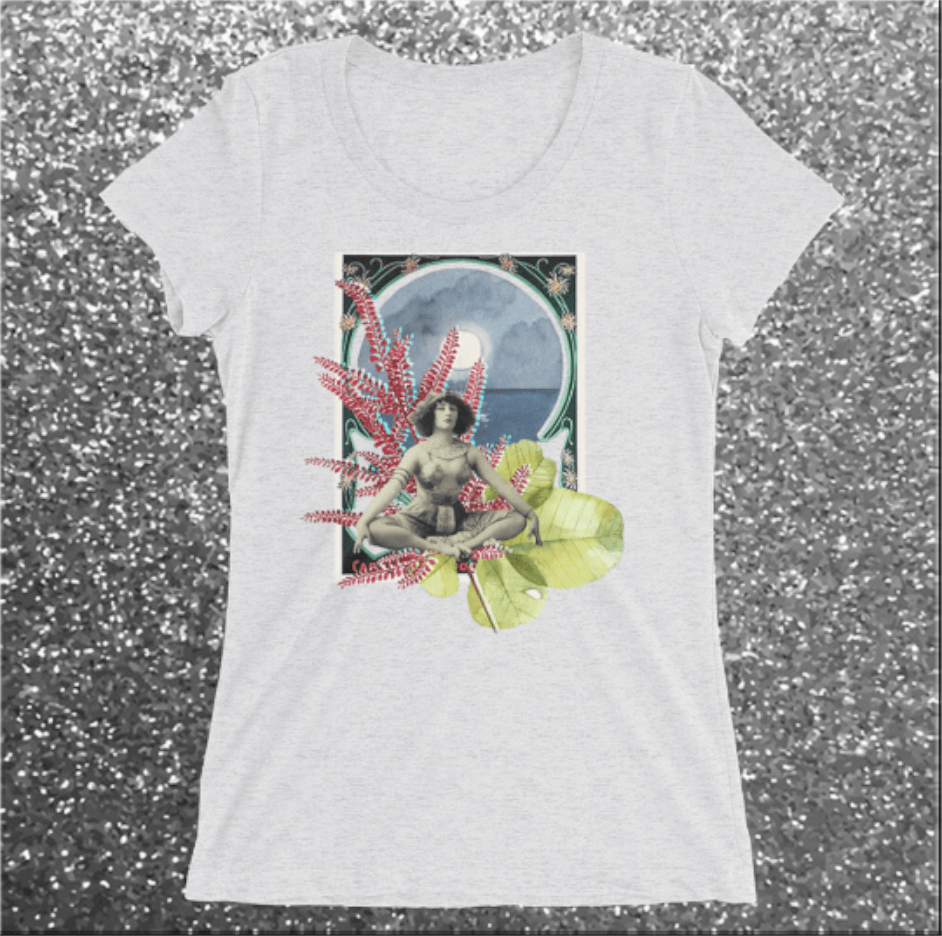 August Valentine Womens M-2 Limited Edition Fitted Graphic T Shirt - Image 8