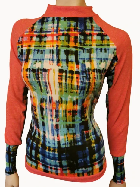 Watercolor Bonfire Sport Sweater