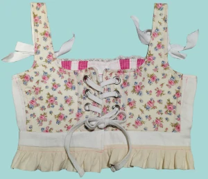 August Valentine Floral Corset Stay Top - Image 2