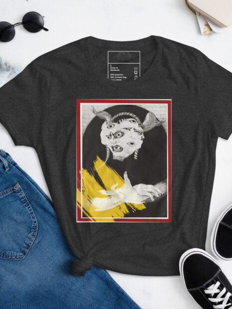 Women's The Average Man Fitted Cotton T Shirt