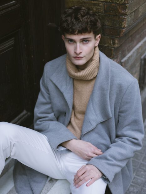 Grey Oversized Coat